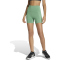 adidas 3-Streifen Studio All Me Booty kurze Leggings Damen KV4682 - preloved green M/5"
