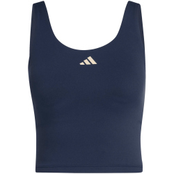 adidas 3-Streifen Studio All Me Light Support Tanktop Damen KV6611 - legend ink M