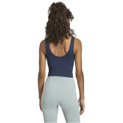 adidas 3-Streifen Studio All Me Light Support Tanktop Damen KV6611 - legend ink M