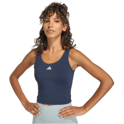 adidas 3-Streifen Studio All Me Light Support Tanktop Damen KV6611 - legend ink M