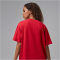 NIKE Jordan Jumpman Girlfriend LBR T-Shirt Damen 687 - gym red/white XS