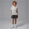 NIKE Jordan Jumpman Girlfriend LBR T-Shirt Damen 050 - grey heather/black XS
