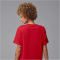 NIKE Jordan Jumpman Girlfriend HBR T-Shirt Damen 687 - gym red/white XS