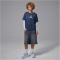 NIKE Jordan Jumpman Girlfriend HBR T-Shirt Damen 410 - midnight navy/white XS