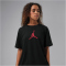 NIKE Jordan Jumpman Girlfriend HBR T-Shirt Damen 010 - black/gym red XS