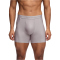 3er Pack UNDER ARMOUR Performance Tech Mesh Mod 6" Boxershorts Herren 050 - gray dawn XS