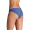 3er Pack UNDER ARMOUR Pure Stretch No-Show Print Bikini Briefs Damen 477 - washed navy XS
