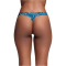 3er Pack UNDER ARMOUR Pure Stretch No-Show Print String Damen 453 - opal blue XL