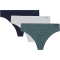 3er Pack UNDER ARMOUR Pure Stretch No-Show Print String Damen 051 - halo gray XS