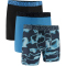 3er Pack UNDER ARMOUR Performance Tech Mesh Print 6" Boxershorts Herren 486 - ether blue XS
