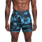 3er Pack UNDER ARMOUR Performance Tech Mesh Print 6" Boxershorts Herren 486 - ether blue XS