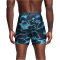 3er Pack UNDER ARMOUR Performance Tech Mesh Print 6" Boxershorts Herren 486 - ether blue XS