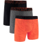 3er Pack UNDER ARMOUR Performance Tech Novelty 6" Boxershorts Herren 616 - fire XS