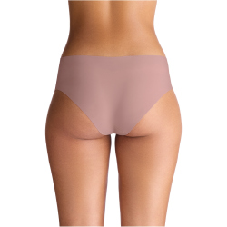 3er Pack UNDER ARMOUR Pure Stretch No-Show Solid Hipster Damen 678 - tourmaline pink XL