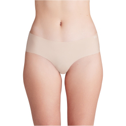 3er Pack UNDER ARMOUR Pure Stretch No-Show Solid Hipster Damen 249 - hue 500 XL
