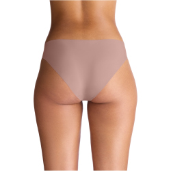 3er Pack UNDER ARMOUR Pure Stretch No-Show Solid Bikini Briefs Damen 678 - tourmaline pink XL