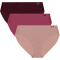3er Pack UNDER ARMOUR Pure Stretch No-Show Solid Bikini Briefs Damen 678 - tourmaline pink XL