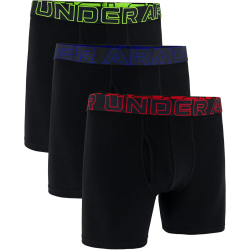 3er Pack UNDER ARMOUR Performance Cotton Solid 6"...
