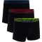 3er Pack UNDER ARMOUR Performance Cotton Solid 3" Boxershorts Herren 988 - black/hi vis yello XS