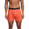 3er Pack UNDER ARMOUR Performance Tech Mesh Solid 6" Boxershorts Herren 616 - fire XS