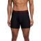 3er Pack UNDER ARMOUR Performance Tech Solid 6" Boxershorts Herren 961 - black/lava XS