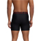 3er Pack UNDER ARMOUR Performance Tech Solid 6" Boxershorts Herren 961 - black/lava S