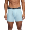 3er Pack UNDER ARMOUR Performance Tech Solid 6" Boxershorts Herren 485 - stream XS