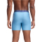 3er Pack UNDER ARMOUR Performance Tech Solid 6" Boxershorts Herren 480 - blue smoke XS