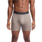 3er Pack UNDER ARMOUR Performance Tech Solid 6" Boxershorts Herren 254 - taupe dusk S
