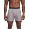 3er Pack UNDER ARMOUR Performance Tech Solid 6" Boxershorts Herren 050 - gray dawn XS