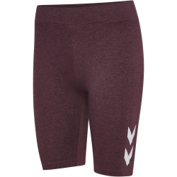 hummel hmlPULSE Logo kurze Mid-Waist Leggings Damen