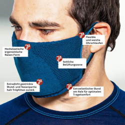 TRERE Social Mask Sportmaske Mund-Nasen-Bedeckung