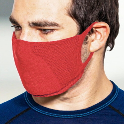 TRERE Social Mask Sportmaske Mund-Nasen-Bedeckung red M