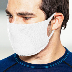 TRERE Social Mask Sportmaske Mund-Nasen-Bedeckung white M