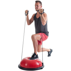 Pure2Improve Balance Ball mit abnehmbaren Griffen