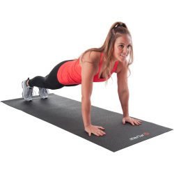 Pure2Improve Yoga Matte schwarz