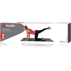 Pure2Improve Yoga Matte schwarz
