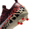 NIKE Jr. Mercurial Vapor 16 Academy NIKE United 3 FG Fußballschuhe Kinder 661 - burgundy crush/metallic silver 32