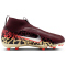 NIKE Jr. Mercurial Superfly 10 Academy NIKE United 3 FG/MG Fußballschuhe Kinder 661 - burgundy crush/metallic silver 32