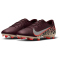 NIKE Mercurial Vapor 16 Academy NIKE United 3 FG Fußballschuhe 661 - burgundy crush/metallic silver 39