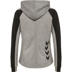 hummel hmlESSI Kapuzenjacke Damen grey melange XS