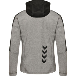 hummel hmlTROPPER Freizeit Kapuzenjacke Herren grey...