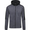 hummel hmlTROPPER Freizeit Kapuzenjacke Herren black iris melange L