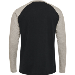 hummel hmlMARK langarm Freizeitshirt Herren black S