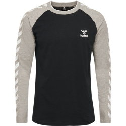 hummel hmlMARK langarm Freizeitshirt Herren black S