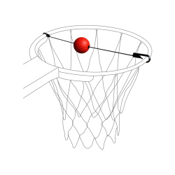 Pure2Improve Basketball Ziel-Trainer