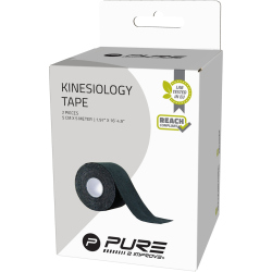 Pure2Improve Kinesio Tape schwarz