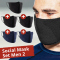 5er Pack TRERE Social Mask Sportmaske Herren 2 M