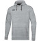 JAKO Base Hoodie hellgrau meliert 128