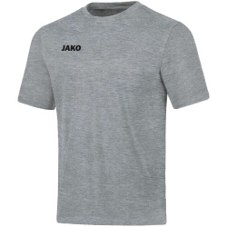 JAKO Base T-Shirt hellgrau meliert XXL
